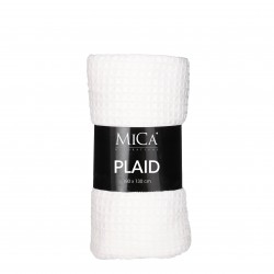 Plaid Joanne Blanc Cassé En...