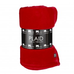Plaid Polaire Famke Rouge...