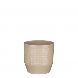 Cache-Pot Nola Relief Rond...