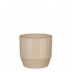 Cache-Pot Nola Relief Rond...