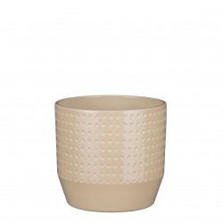 Cache-Pot Nola Relief Rond...