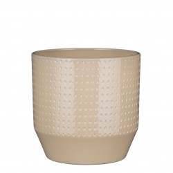 Cache-Pot Nola Relief Rond...
