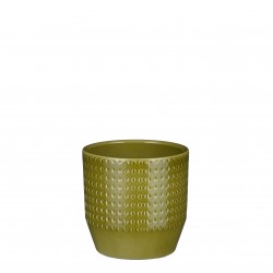 Cache-Pot Nola Relief Rond...