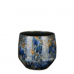 Cache-Pot Harris Rond Bleu...