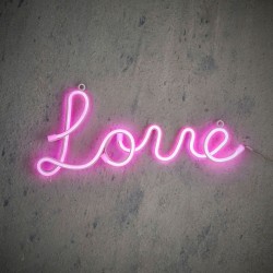 Néon Love Rose En...