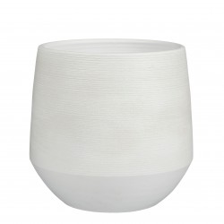 Cache-Pot Evora Rond Blanc...