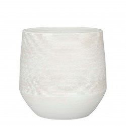 Cache-Pot Evora Rond Blanc...