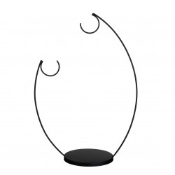Support Boule Noir En Fer...