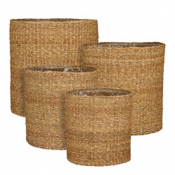 Panier Dave Marron En Algue...