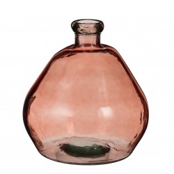 Vase Pinto Marron En Verre...