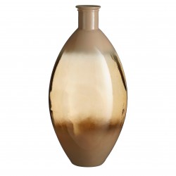 Vase Bolero Beige En Verre...
