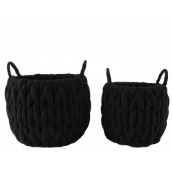 Set De 2 Paniers Corde...