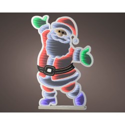 Père Noël Lumineux Blanc...