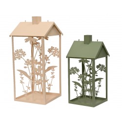 Lanterne Decor Fleurs...
