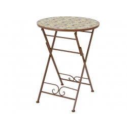 Table De Bistrot Mosaique...