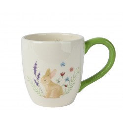 Mug Lapin Blanc Cassé En...