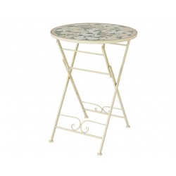 Table De Bistrot Mosaique...