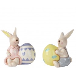 Lapin Assis + Oeufs En...