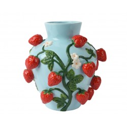 Vase Relief Fraise...