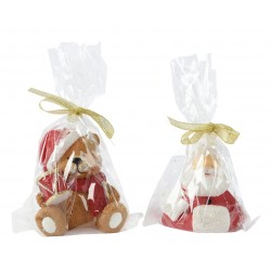Bougie Ours/Père Noël En...
