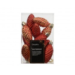 Boite De Pomme De Pin Rouge...