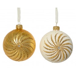 Boule Torsades Pois...