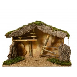 Crèche Vide Liège Naturel...