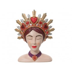 Cache-Pot Visage Couronne...