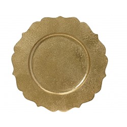 Sous-Assiette Pailletée Or...