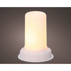 Bougie Socle Led Blanc...