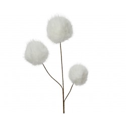 Tige De Pompon Blanc En...