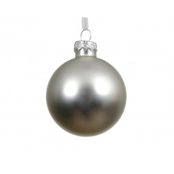 Boule Argent En Verre Ø8 -...