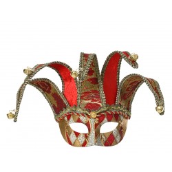 Masque À Suspendre Rouge/Or...