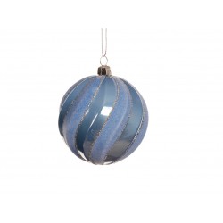 Boule Spirale Bleu En...