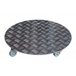 Support à roulette rond ø40...