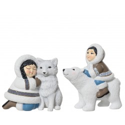 Enfant Esquimaux + Animaux...