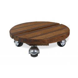 Support à roulette rond ø30...