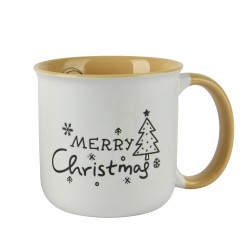 Mug Merry Christmas Blanc...