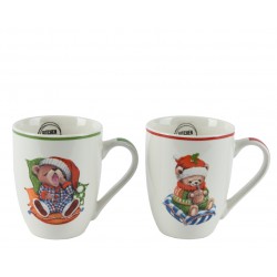 Mug Ourson Blanc En...