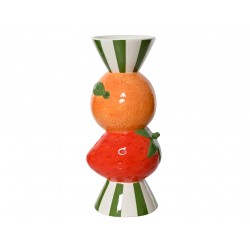 Vase Agrume Multicolore En...