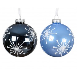 Boule Etincelles Bleu En...