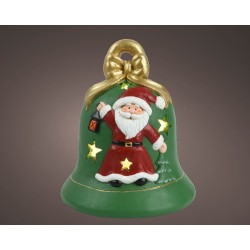 Cloche Père Noel Led...