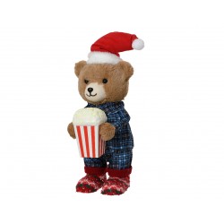 Ours Popcorn En Polyester...