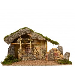 Crèche Vide Liège Naturel...