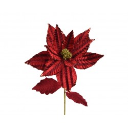 Tige De Poinsettia Rouge En...