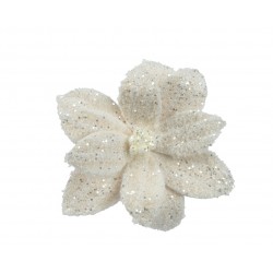 Poinsettia Sequin Sur Clip...