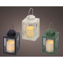 Lanterne + Bougie Led Blanc...