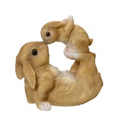 Lapin + Lapereau Bisou Brun...