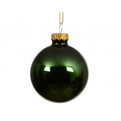 Boule Vert Pin En Verre Ø8...