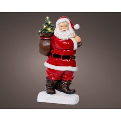 Pere Noel Hotte Led Blanc...